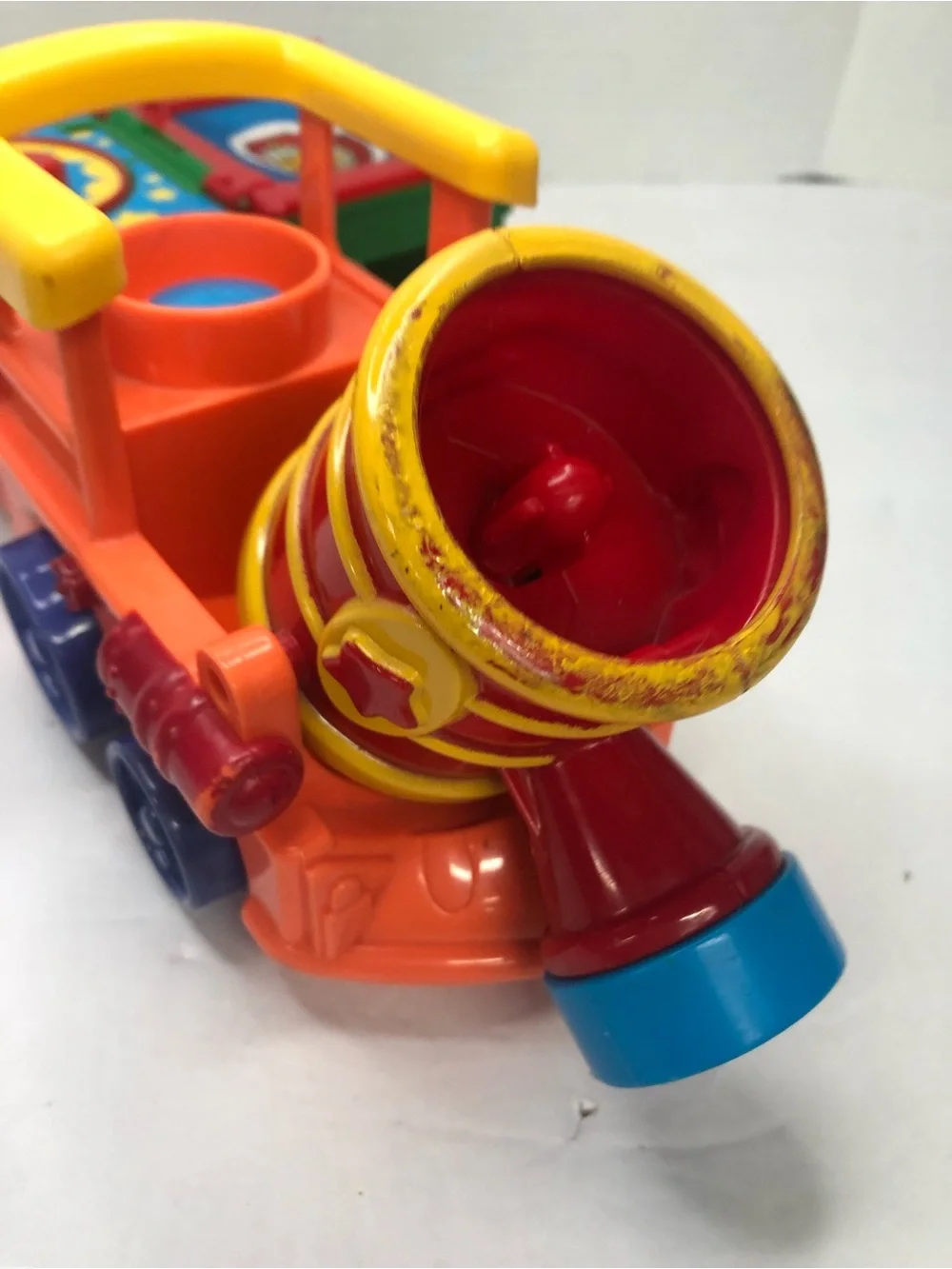 Fisher Price Big Top Circle Train Vintage 1998 Motorized Colorful Little People
